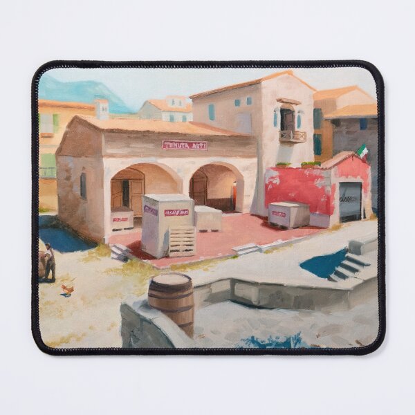 Item preview, Counter Strike 2, Inferno - A Site | Oil Painting designed and sold by shreyasfineart.