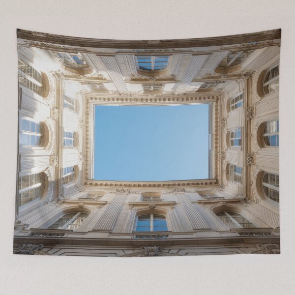 Item preview, Beautiful courtyard seen from below designed and sold by anytka.