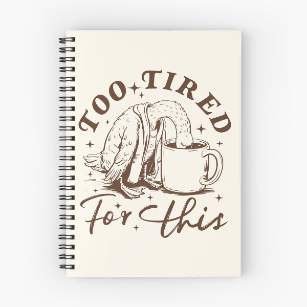 Item preview, Too Tired Goose Coffee Funny Retro Coffeeholic  designed and sold by Y-Vibes.