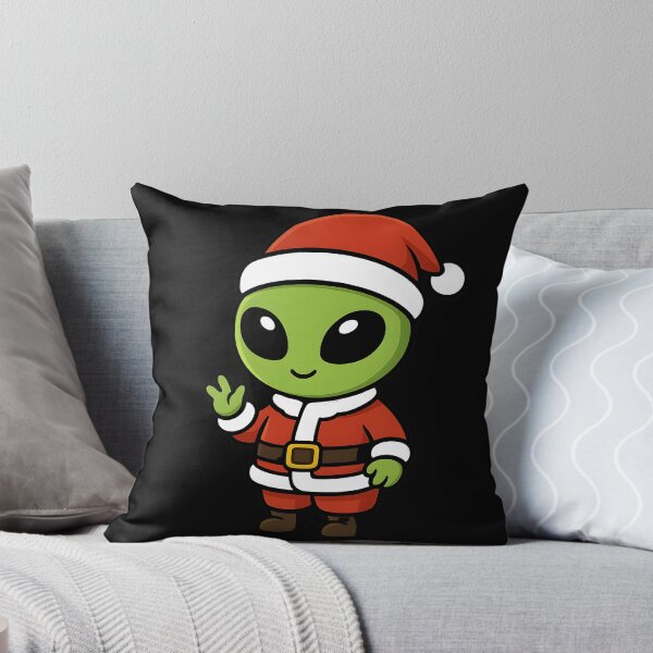 Item preview, Cute Alien kids Santa Christmas Cartoon gift  designed and sold by DrawHandArt.