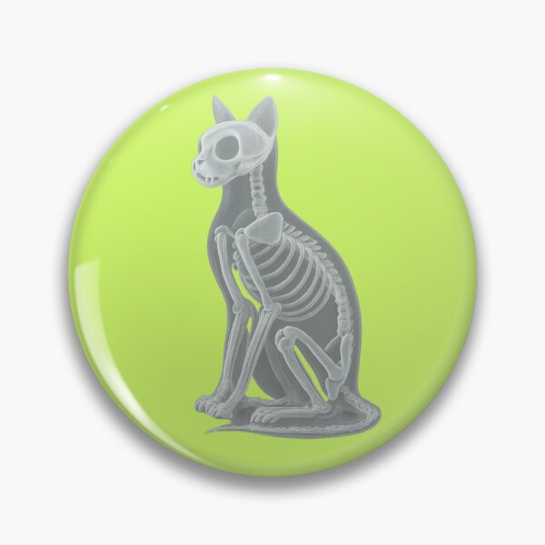 Item preview, "Seated Cat Skeleton" designed and sold by TheWonkyEaselCo.