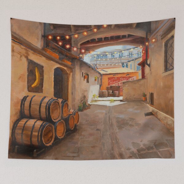 Item preview, Counter Strike 2, Inferno - Banana | Oil Painting designed and sold by shreyasfineart.