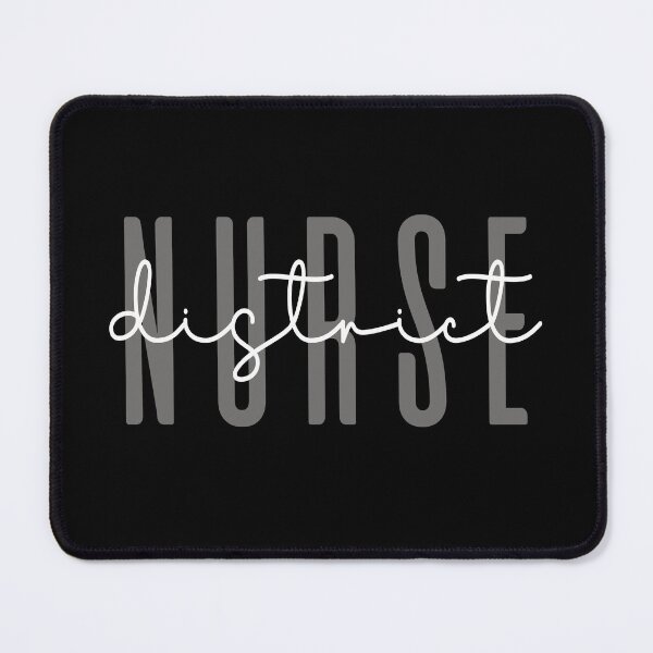 Item preview, Minimalist District Nurse Typography designed and sold by JRRTs.