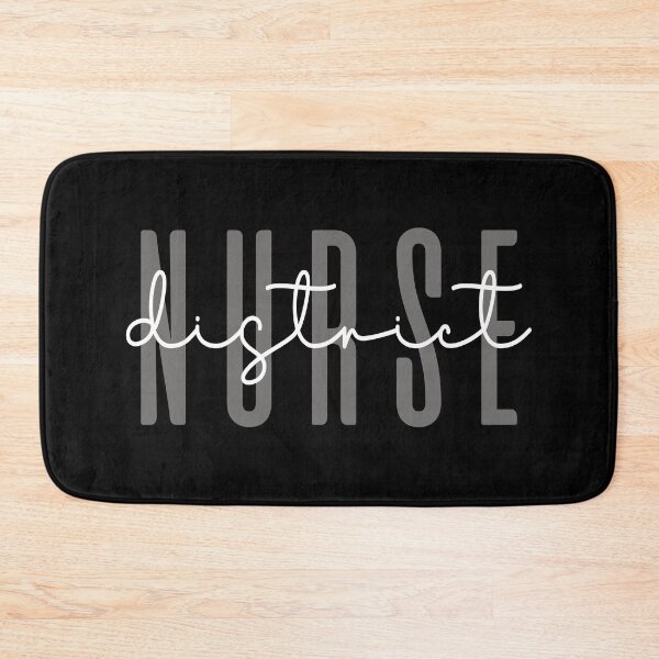 Item preview, Minimalist District Nurse Typography designed and sold by JRRTs.