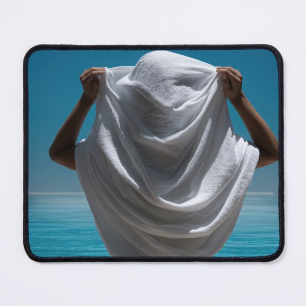 Item preview, Person in white fabric near water designed and sold by anytka.