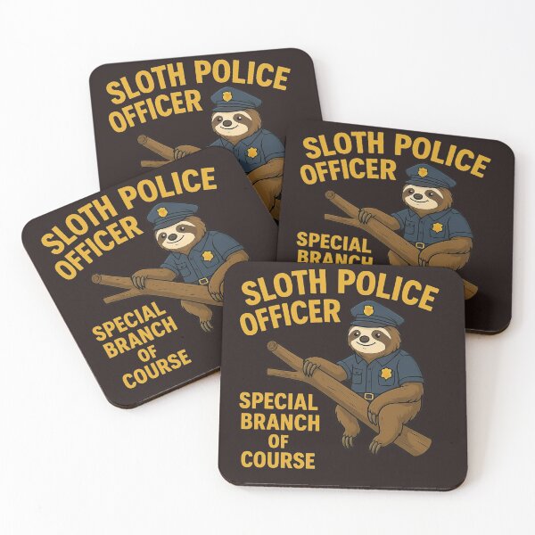 Item preview,   Slob Sloth: Police designed and sold by Halejo68.