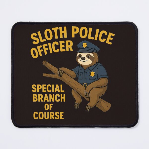 Item preview,   Slob Sloth: Police designed and sold by Halejo68.