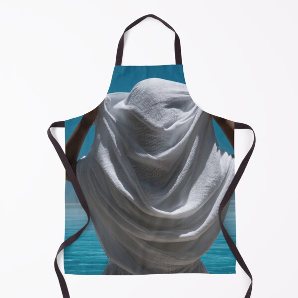 Item preview, Person in white fabric near water designed and sold by anytka.