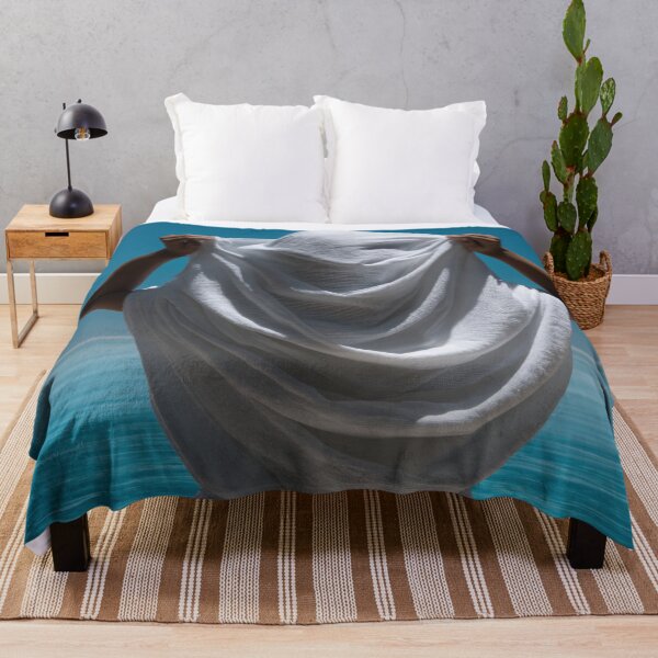Item preview, Person in white fabric near water designed and sold by anytka.
