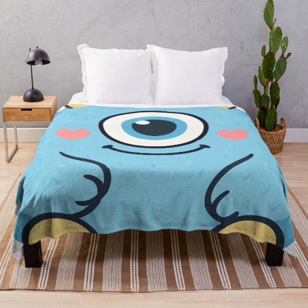 Item preview, Cute One-Eyed Monster with Heart Sticker | Kawaii Funny Creature Design designed and sold by ColorNestStudio.