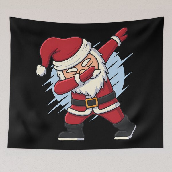 Item preview, Funny Dabbing Santa Christmas Cartoon Holiday Gift xmas designed and sold by DrawHandArt.