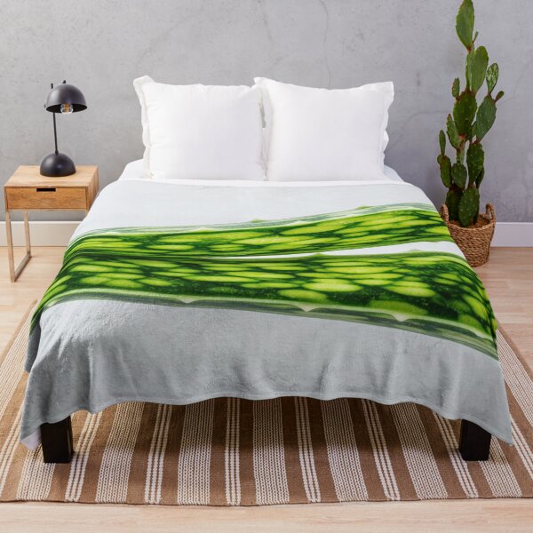 Item preview, Bright green aloe vera plant leaves designed and sold by anytka.
