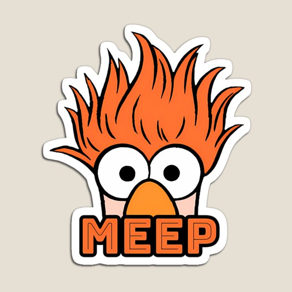 Item preview, MEEP---BEAKER--T-SHIRT designed and sold by AndreaKissc.