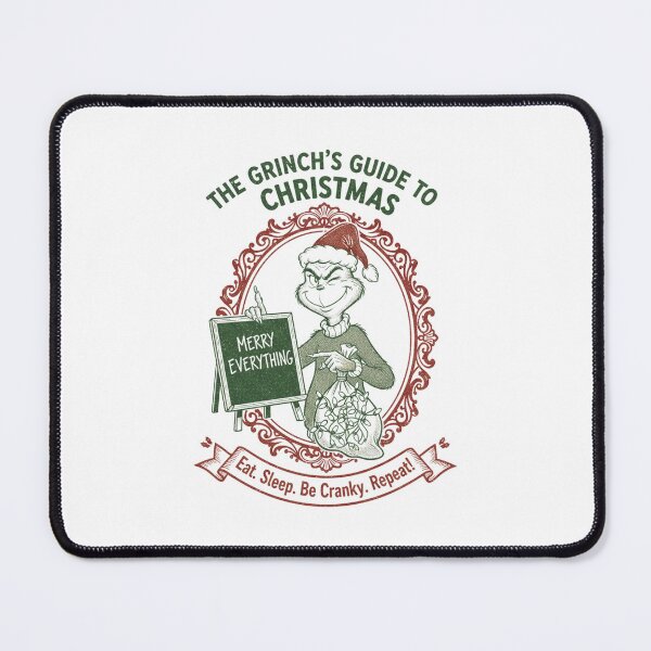 Item preview, Vintage Grinch Graphic - The Anti-Holiday Checklist designed and sold by ArtzyFlow.