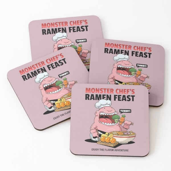 Item preview, Flavor Adventure Ramen Feast - Monster Chef's Delight designed and sold by AwesomeBeyondLimits.
