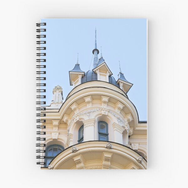 Item preview, Un hermoso edificio de estilo Art Nouveau. designed and sold by DanRaizPhoto.