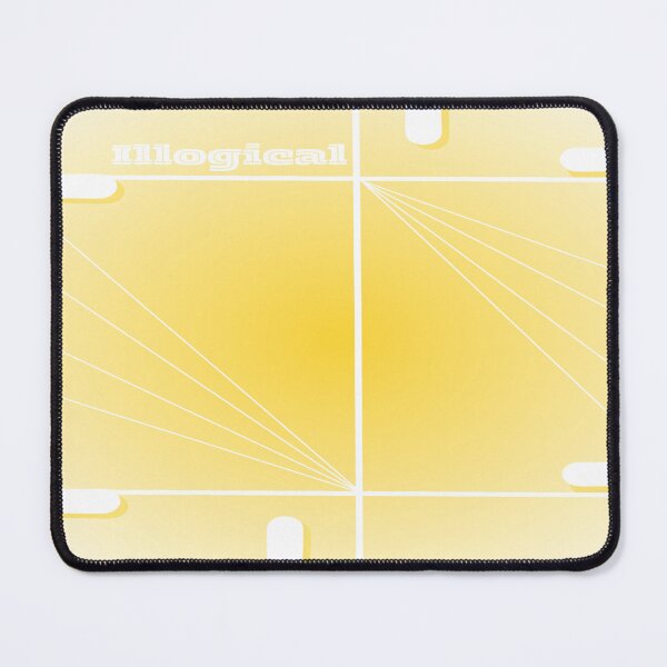 Item preview, Illogical yellow design designed and sold by LADDdesign.