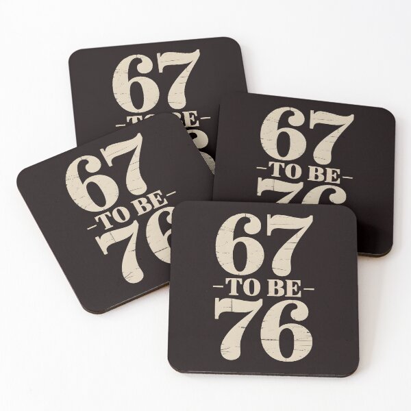 Item preview, In the World Full of 67 To Be a 76 – Six Seven Meme History Style designed and sold by Redgiant87x.