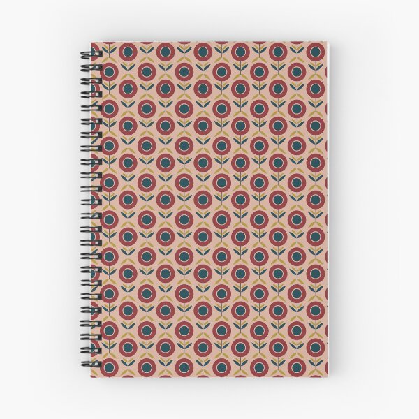 Item preview, Retro Geometrical Botanical Pattern designed and sold by ellealsopaints.
