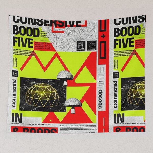 Item preview, CONSERVE: Geodesic Dome and Mushroom Forms designed and sold by Raw-Ink.