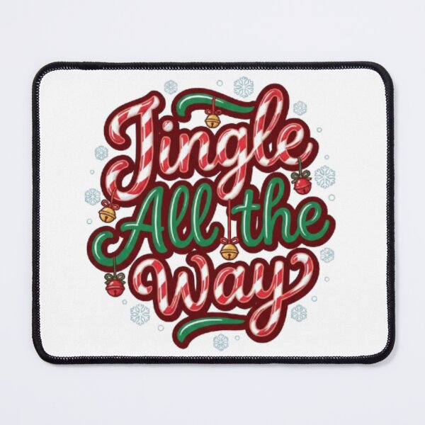 Item preview, Jingle All the Way – Festive Christmas Typography designed and sold by YourDesignVibes.
