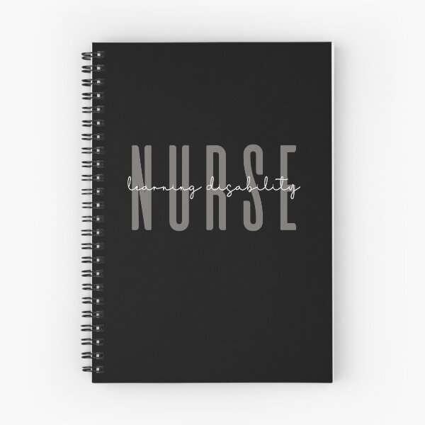 Item preview, Minimalist Learning Disability Nurse Typography designed and sold by JRRTs.