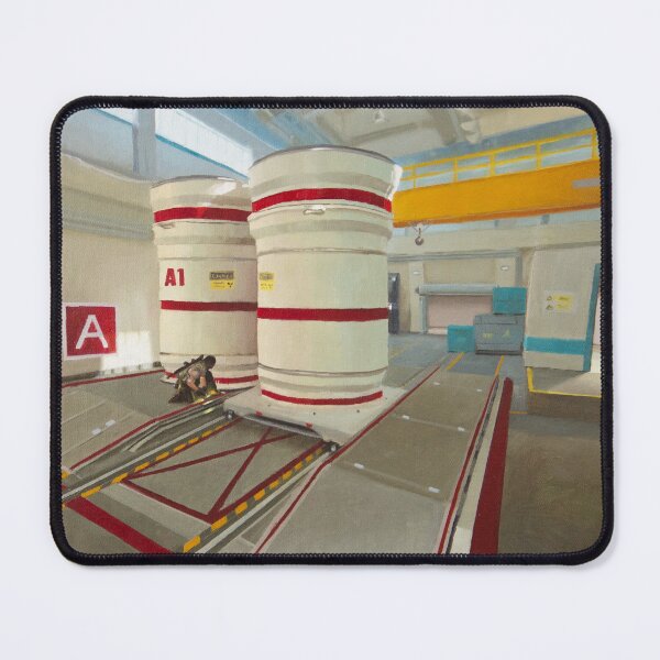 Item preview, Counter Strike 2, Nuke - A Site | Oil Painting designed and sold by shreyasfineart.
