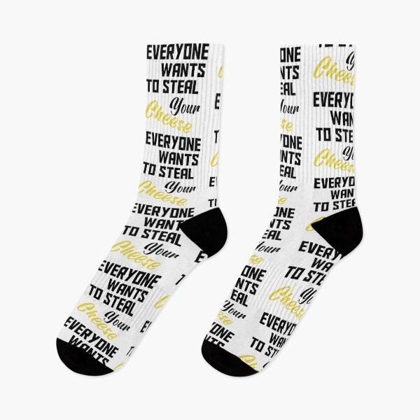 Item preview, Funny “Everyone Wants to Steal Your Cheese” Quote – Cute Heart & Cheese Lover Humor Gift designed and sold by karibov.