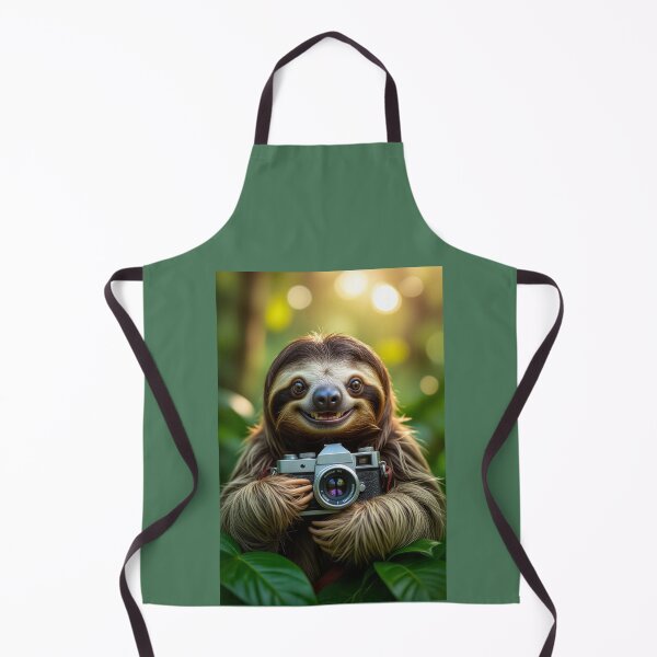 Item preview, “Slothographer – Jungle Snapshots in Slow Motion” designed and sold by TheWonkyEaselCo.