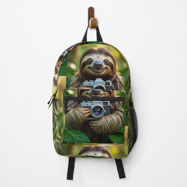 Item preview, “Slothographer – Jungle Snapshots in Slow Motion” designed and sold by TheWonkyEaselCo.