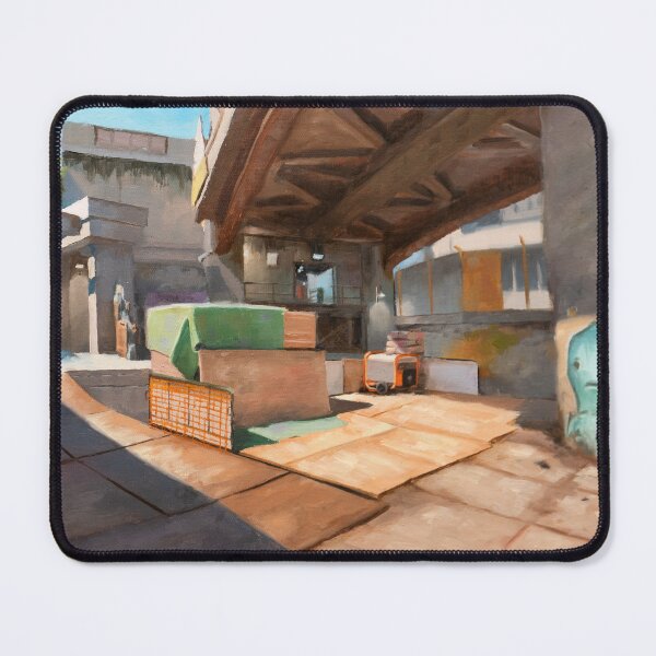 Item preview, Counter Strike 2, Overpass - B Site | Oil Painting designed and sold by shreyasfineart.
