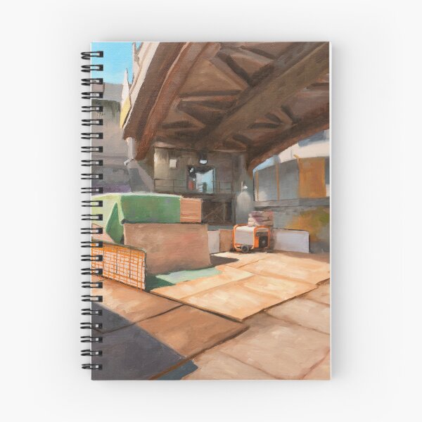 Item preview, Counter Strike 2, Overpass - B Site | Oil Painting designed and sold by shreyasfineart.