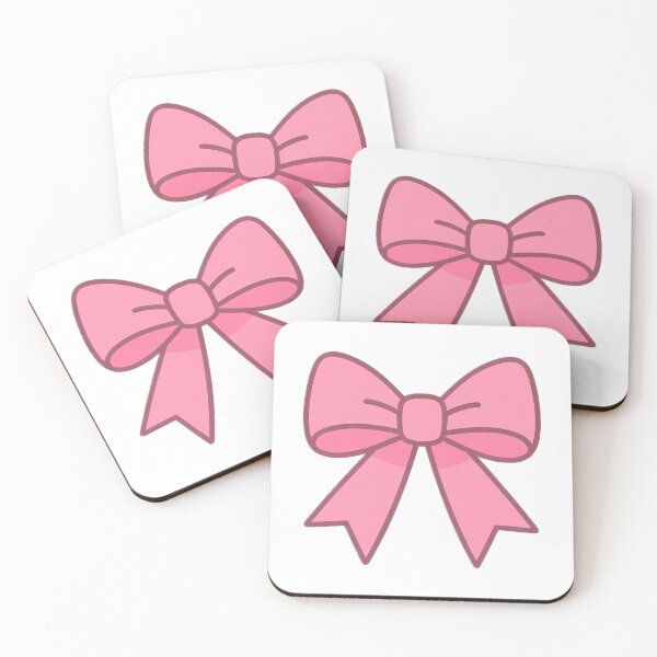 Item preview, Coquette Pink Bow – Minimalist Girly Vector Design designed and sold by jugglingelephant.