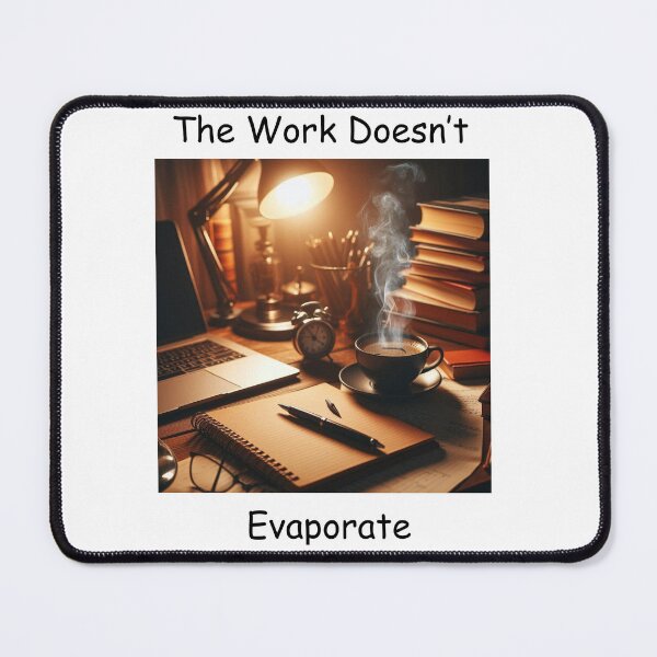 Item preview, The Work Doesn't Evaporate designed and sold by Caelaxis Chronicles.