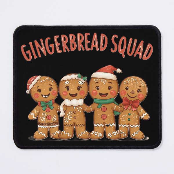 Item preview, Gingerbread Squad – Cute Christmas Cookie Crew designed and sold by A-ZTEES.