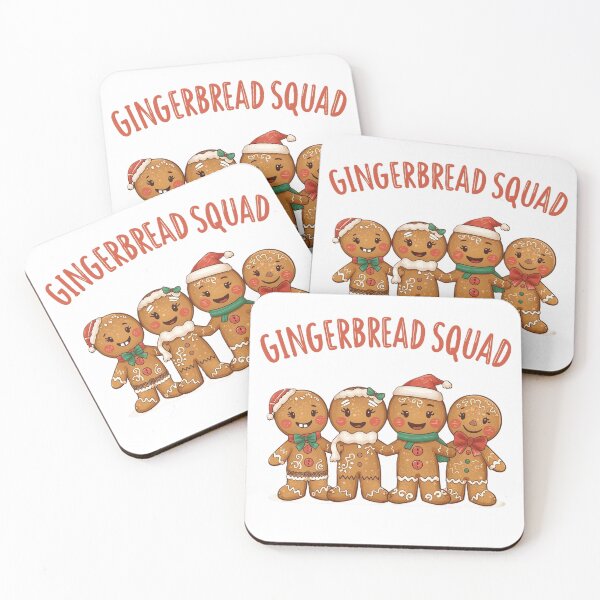 Item preview, Gingerbread Squad – Cute Christmas Cookie Crew designed and sold by A-ZTEES.