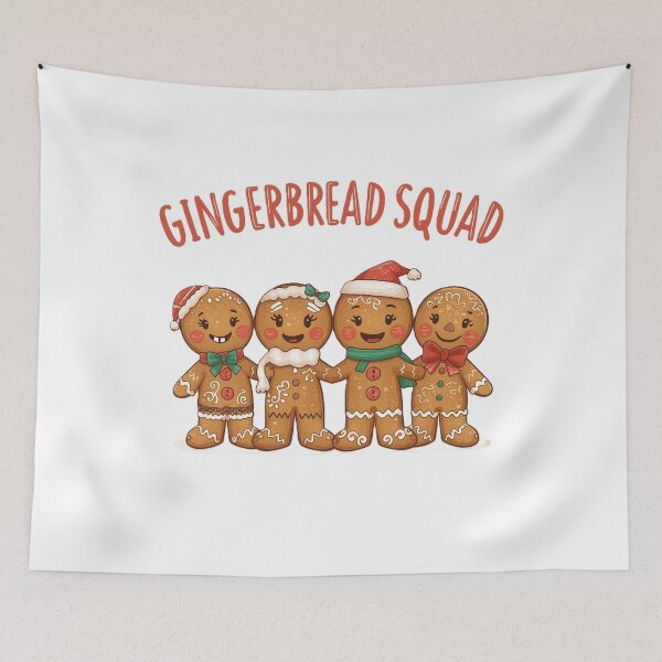 Item preview, Gingerbread Squad – Cute Christmas Cookie Crew designed and sold by A-ZTEES.