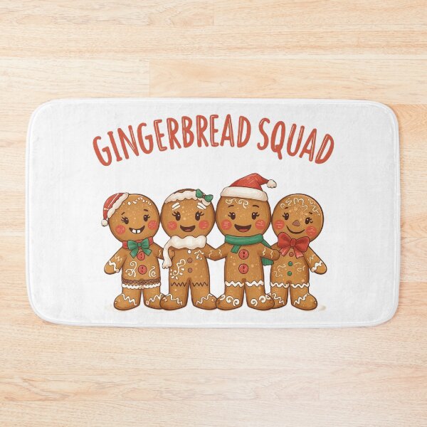 Item preview, Gingerbread Squad – Cute Christmas Cookie Crew designed and sold by A-ZTEES.