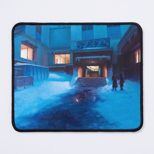 Item preview, Counter Strike 2, Office - Yard at Dusk | Oil Painting designed and sold by shreyasfineart.