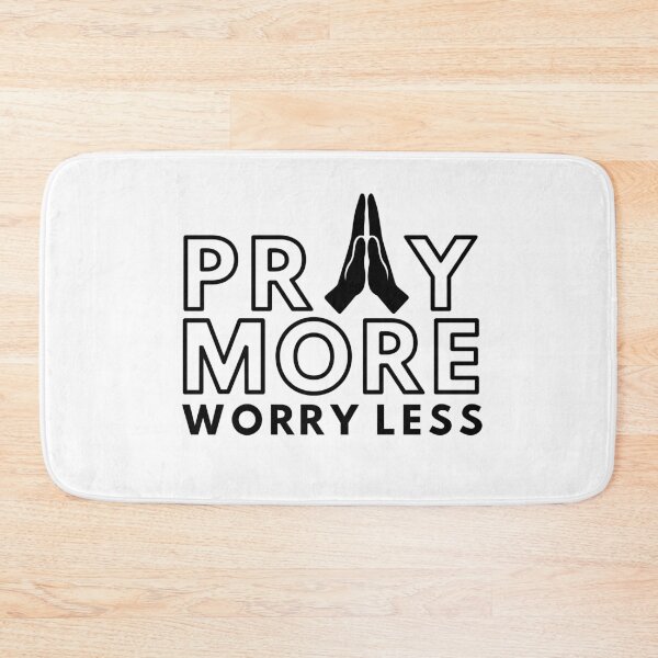 Item preview, Pray More Worry Less designed and sold by julsdraws.