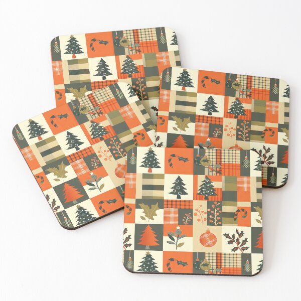 Item preview, Retro Christmas Print designed and sold by OutbreakDesigns.