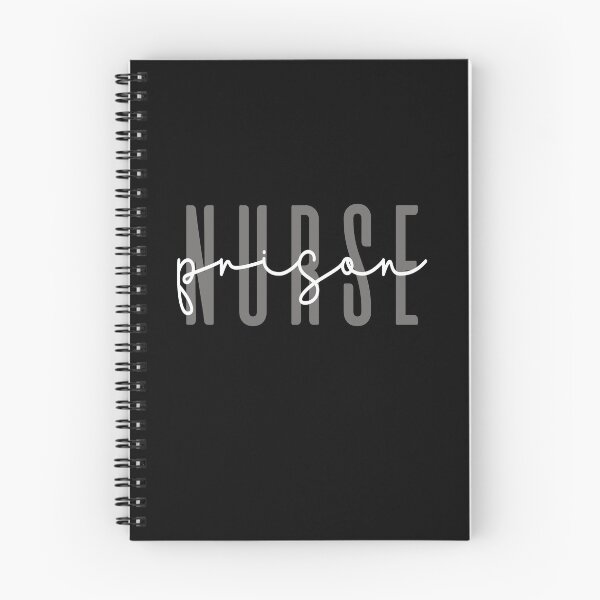Item preview, Minimalist Prison Nurse Typography designed and sold by JRRTs.