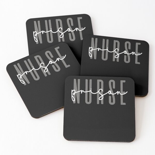 Item preview, Minimalist Prison Nurse Typography designed and sold by JRRTs.