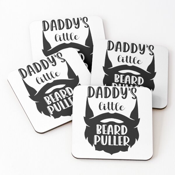 Item preview, Daddy’s Little Beard Puller – Cute Baby & Dad Matching Gift Design designed and sold by Inkspire House.