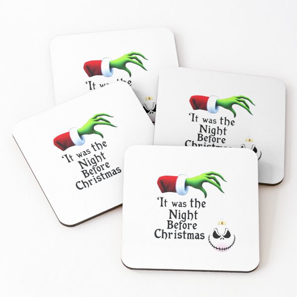 Item preview, It was The Night Before Christmas Grinch designed and sold by inkNext.