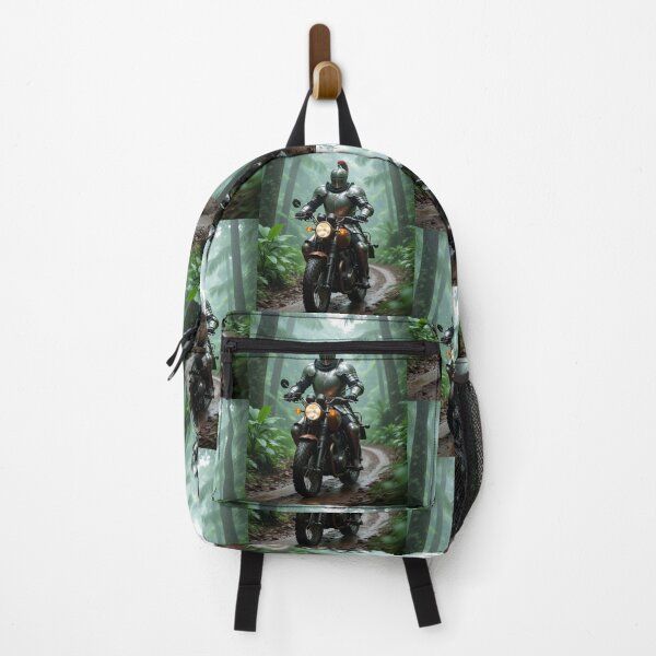 Item preview, “Knight Rider – Medieval Armor Meets Modern Jungle Ride” designed and sold by TheWonkyEaselCo.