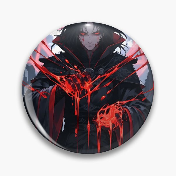 Item preview, Dark Blood Mage Anime Sorcerer Art designed and sold by humblesoart.