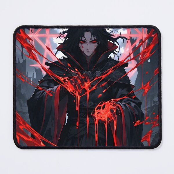 Item preview, Dark Blood Mage Anime Sorcerer Art designed and sold by humblesoart.