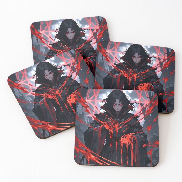 Item preview, Dark Blood Mage Anime Sorcerer Art designed and sold by humblesoart.