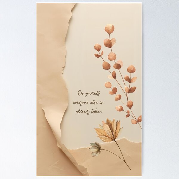 Item preview, Be yourself Beige designed and sold by CaseMastery.